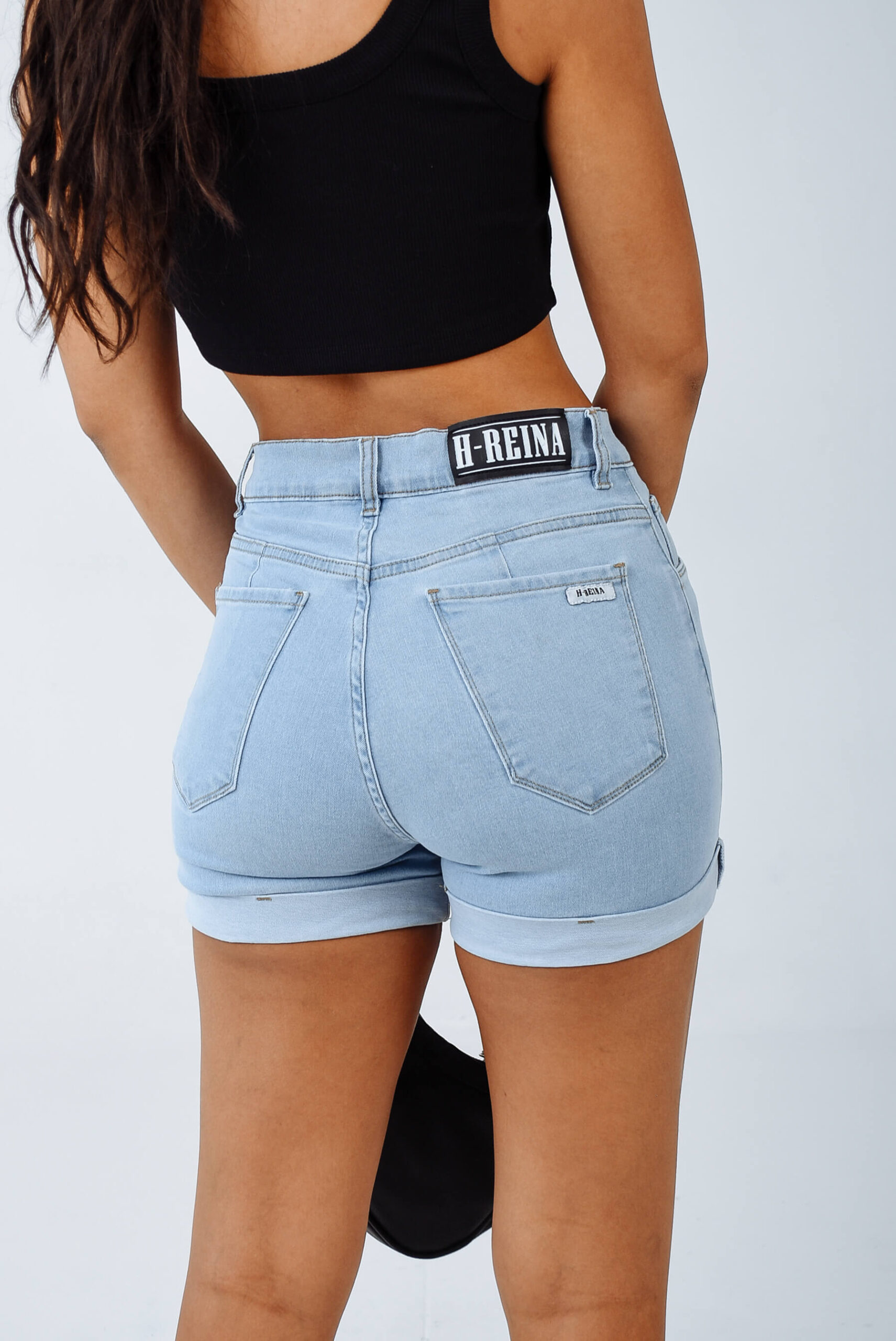 Short Gaia BAOBAB En Satin – Taille M – Ombre Coucher De Soleil – Occasion Parfait état
